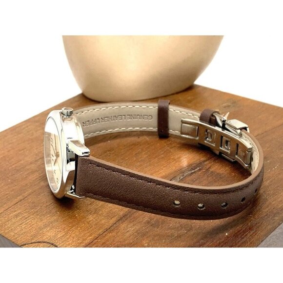 Timex Women's Watch TW2V69000 Quartz Indiglo Cream Dial Brown Leather Ba… - Picture 9 of 14